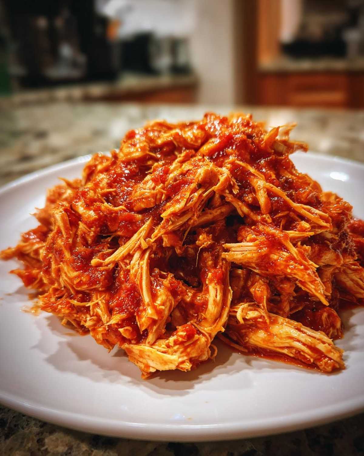 Easy Crock Pot Salsa Chicken - detail 1