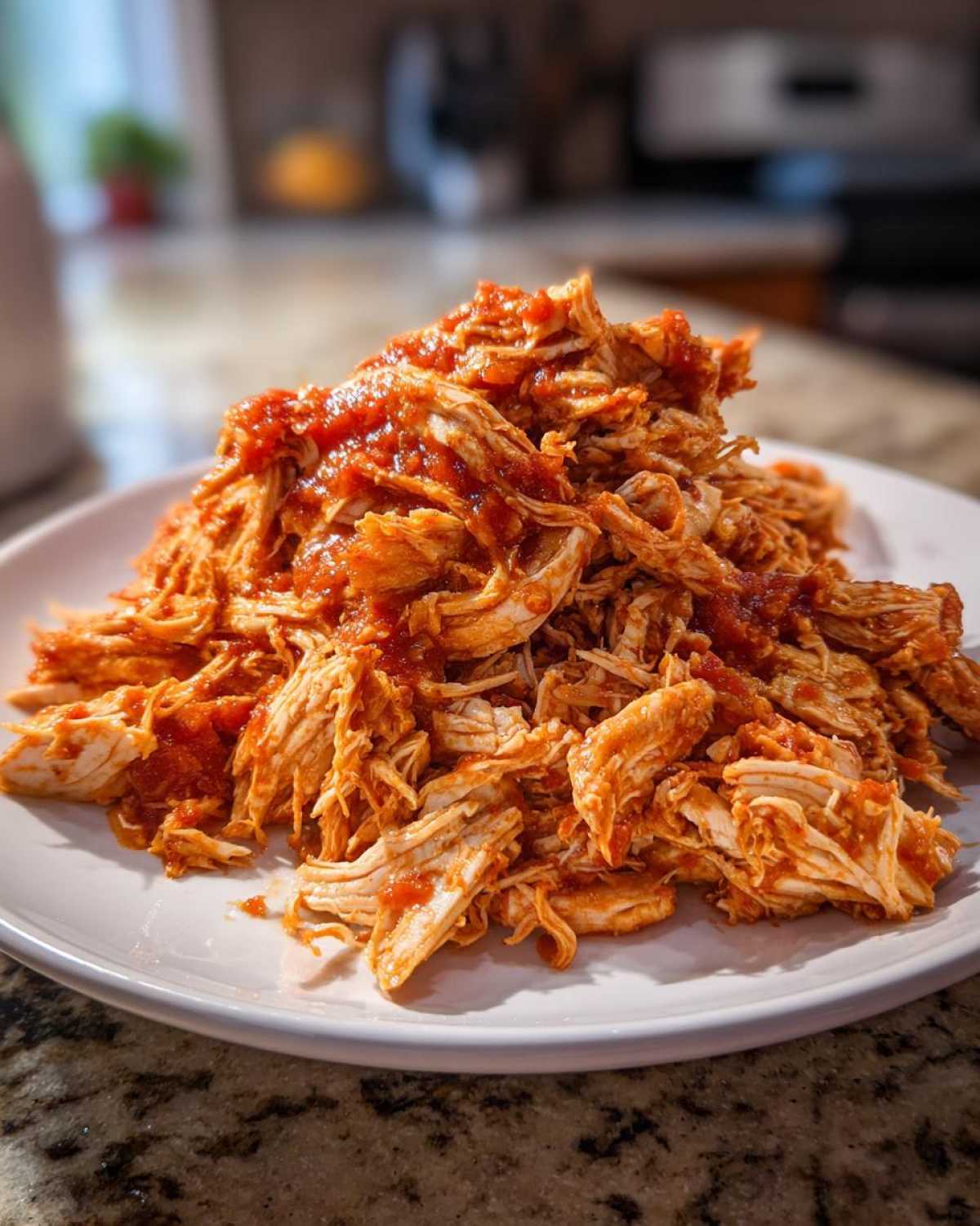 Easy Crock Pot Salsa Chicken - detail 3