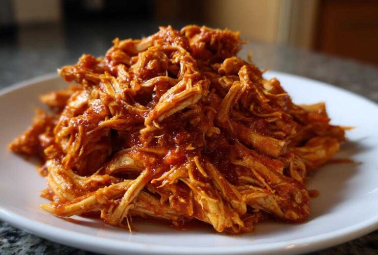 Easy Crock Pot Salsa Chicken