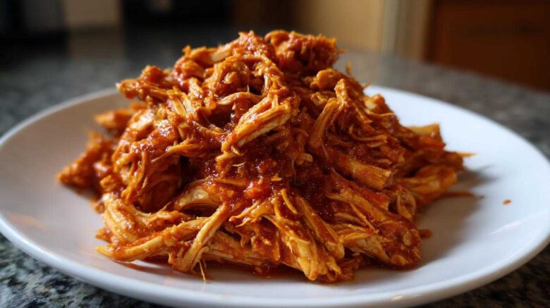 Easy Crock Pot Salsa Chicken