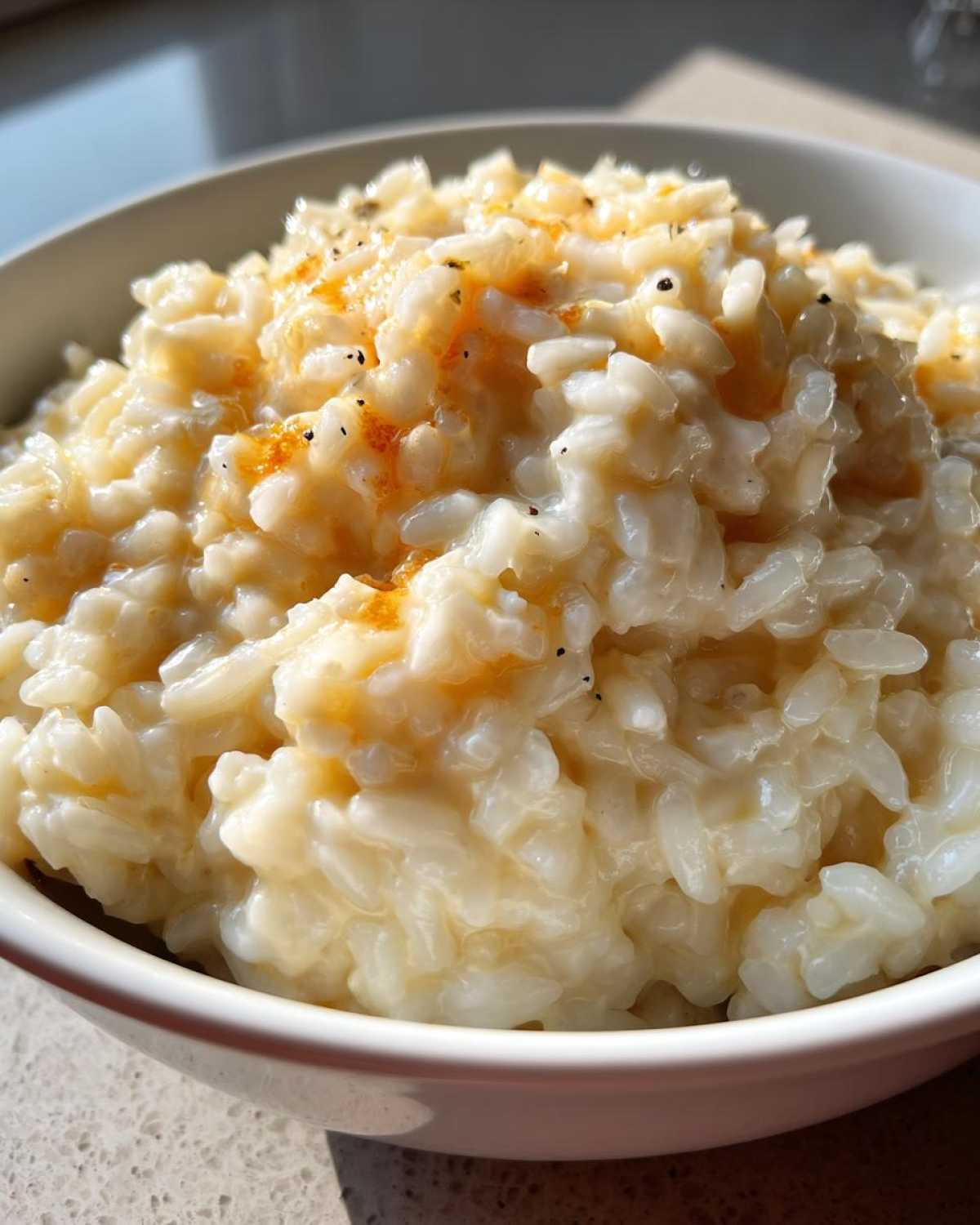 Emeril's Three Cheese Risotto - detail 1