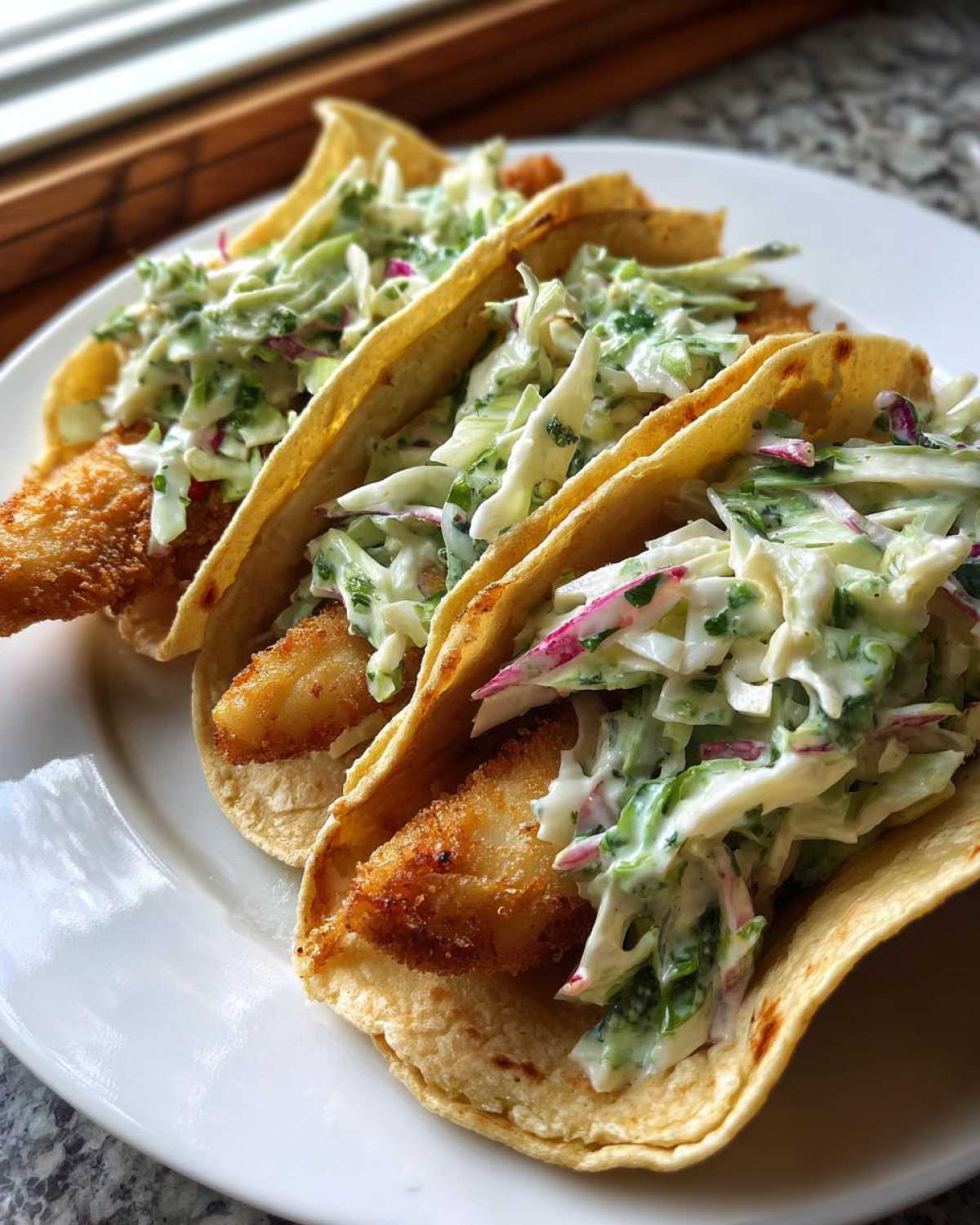 Fish Tacos & Cilantro Coleslaw - detail 1