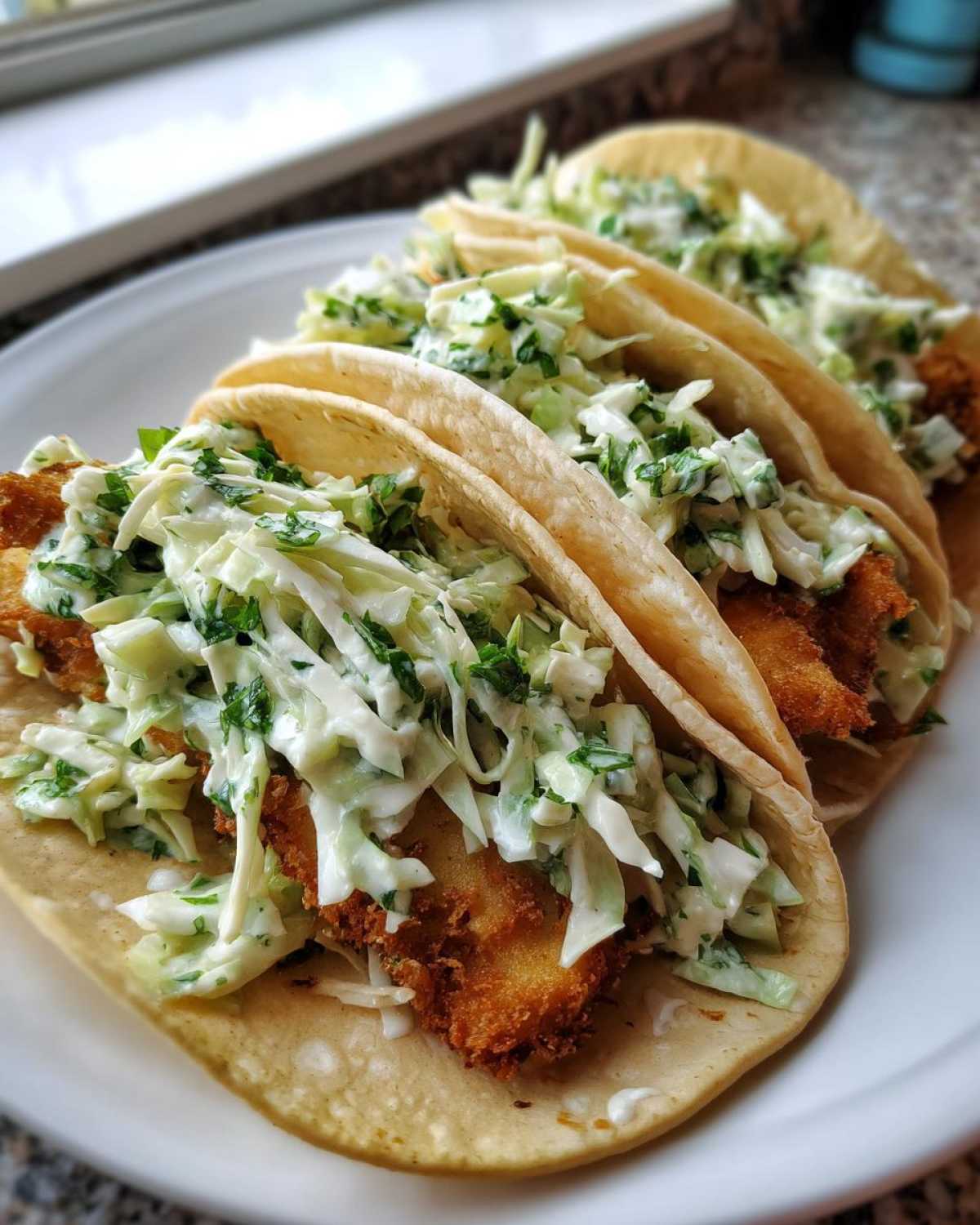 Fish Tacos & Cilantro Coleslaw - detail 3