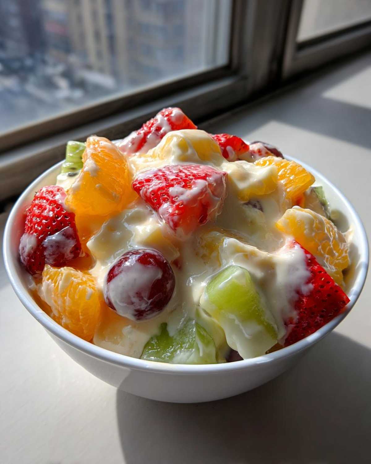 Fruit Salad With Pudding - detail 2