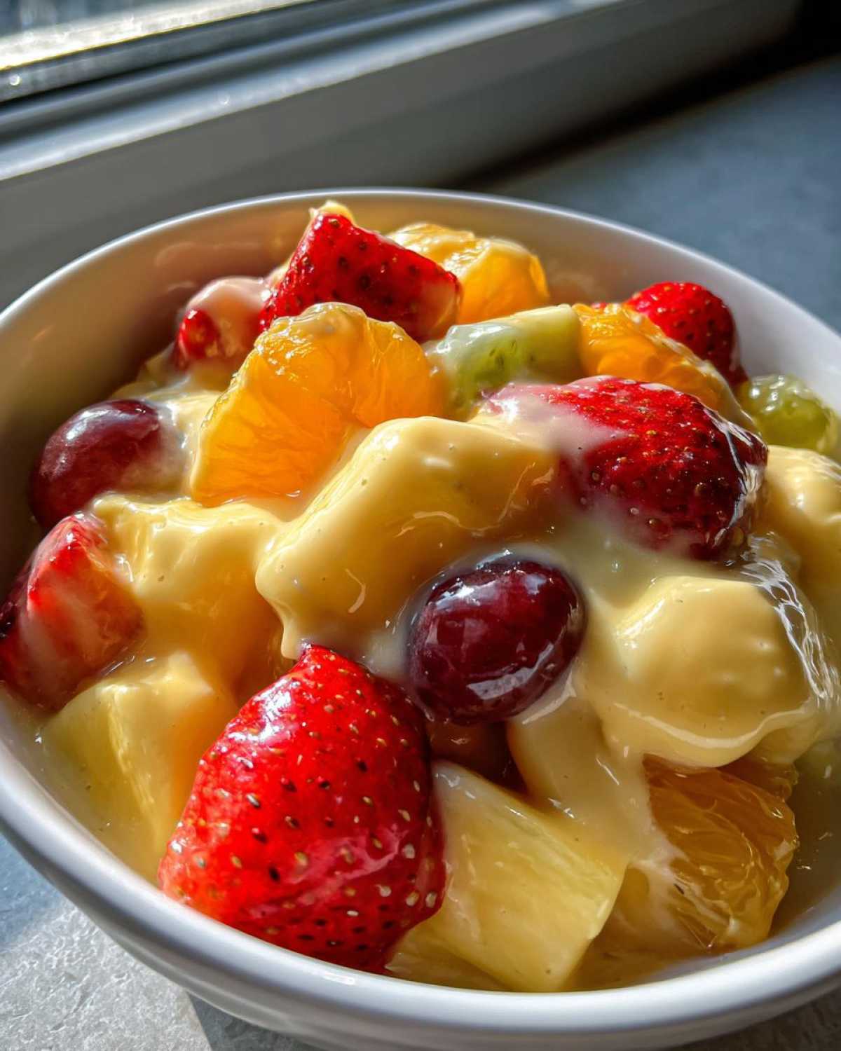 Fruit Salad With Pudding - detail 3