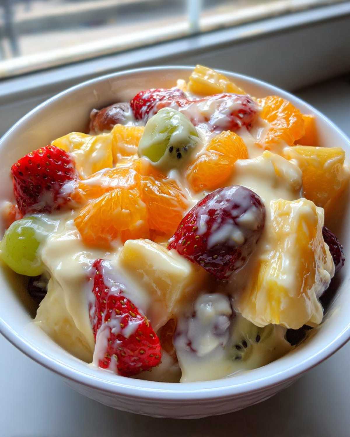 Fruit Salad With Pudding - detail 4