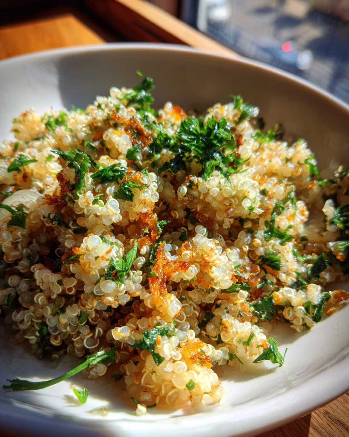 Garlic Quinoa - detail 3