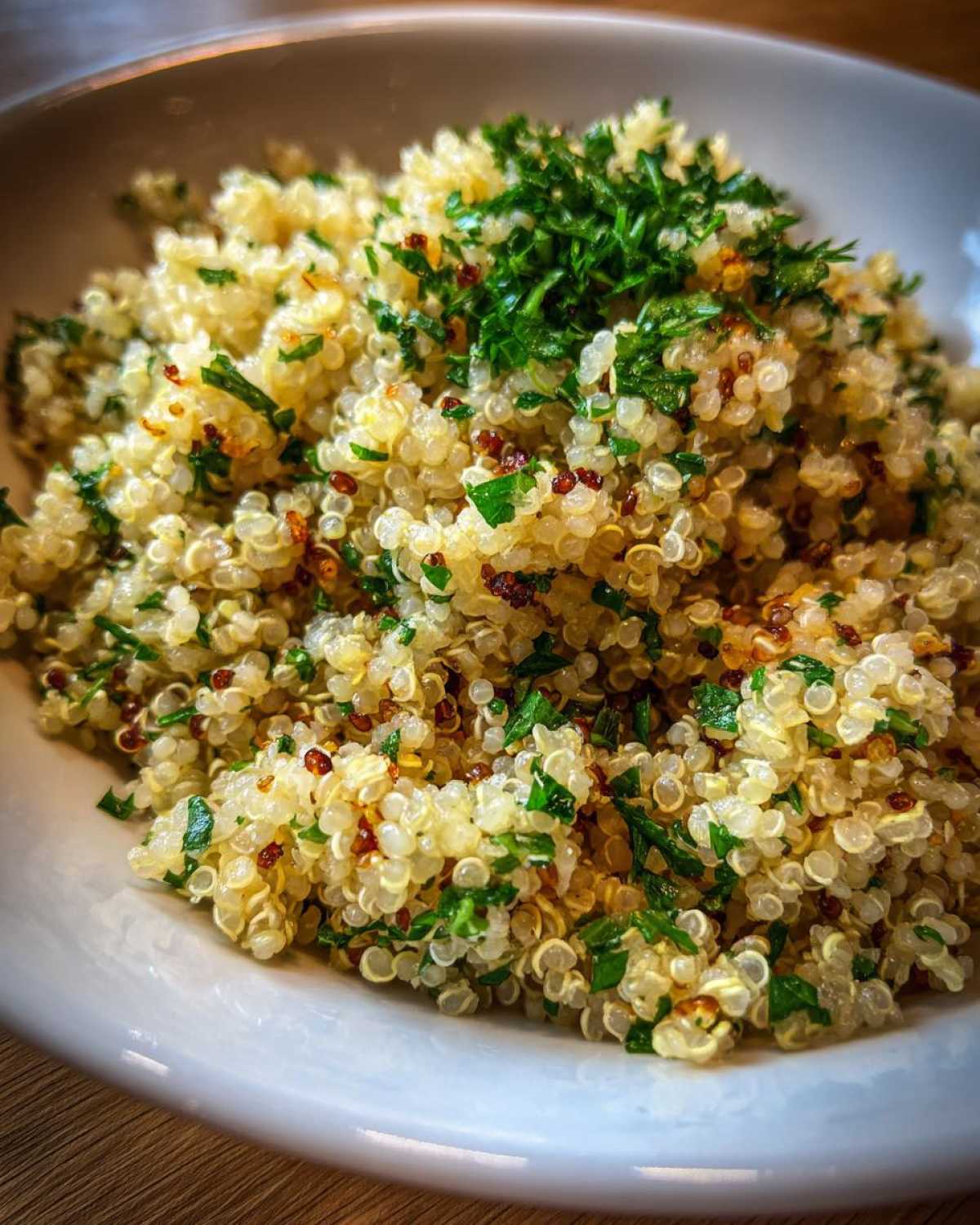 Garlic Quinoa - detail 4