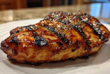 Grilled Chicken Breast With Barbecue Glaze