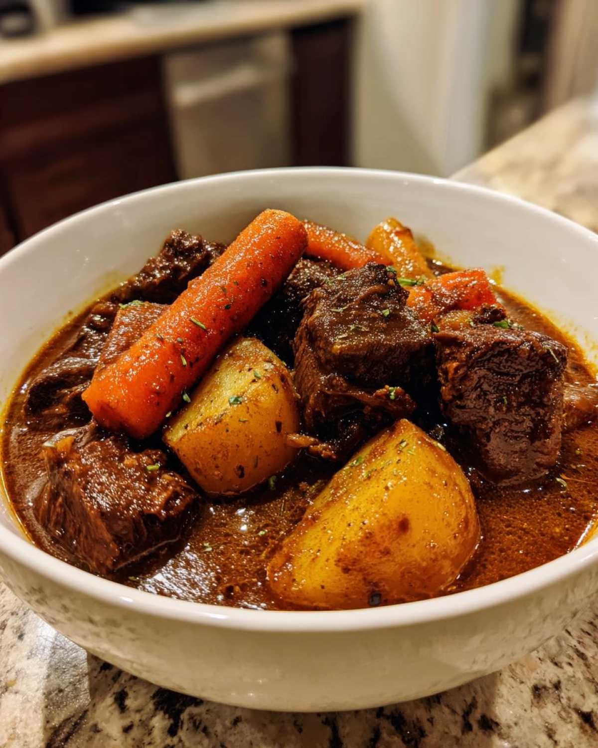Guinness Beef Stew in a Crock Pot - detail 1