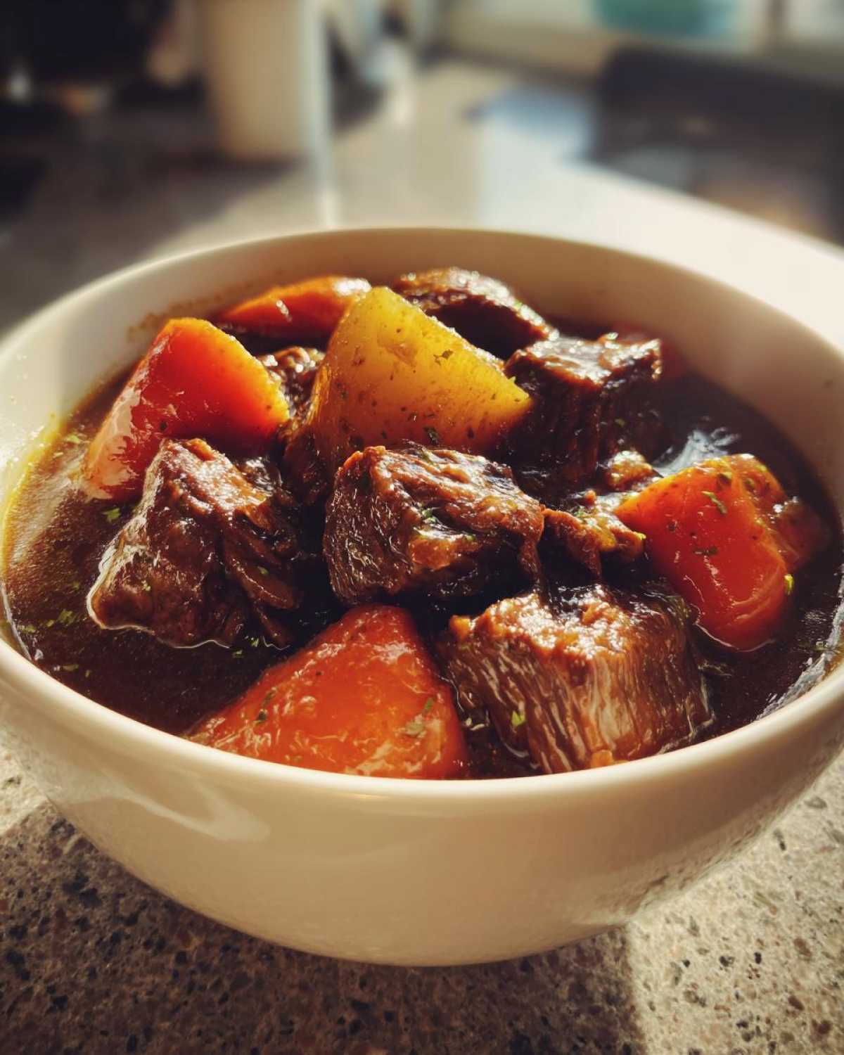 Guinness Beef Stew in a Crock Pot - detail 2