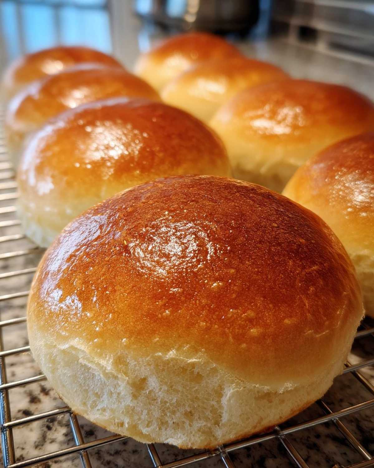 Hamburger Buns (Bread Machine) - detail 1
