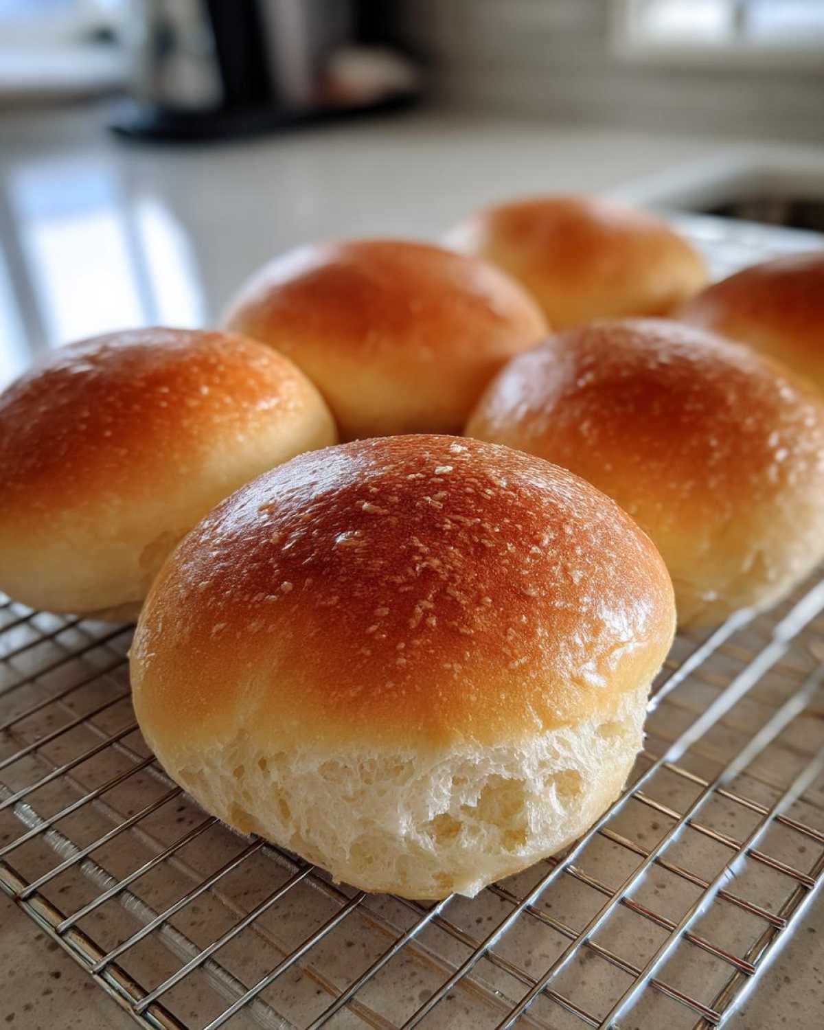 Hamburger Buns (Bread Machine) - detail 4