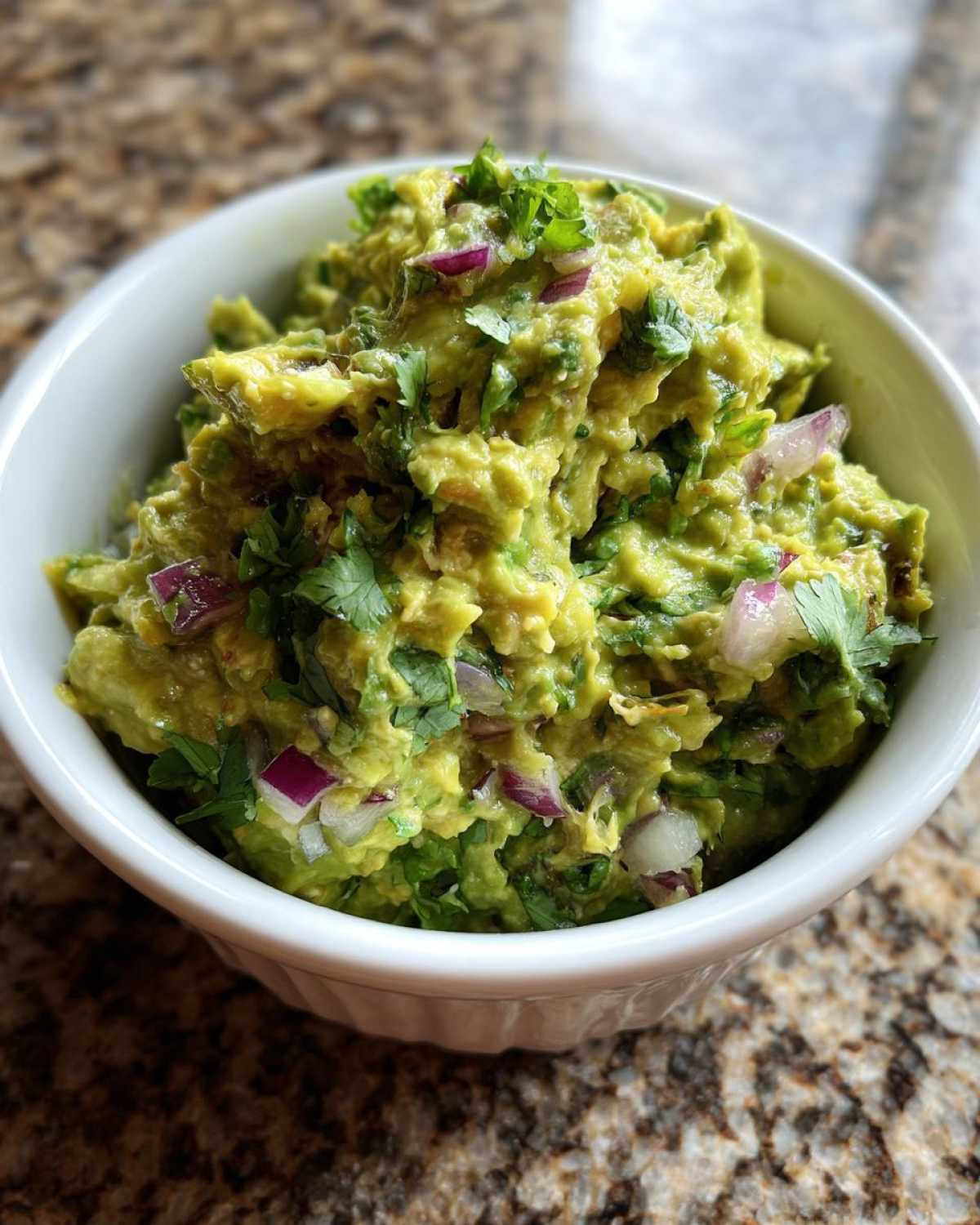 Homemade Guacamole - detail 1