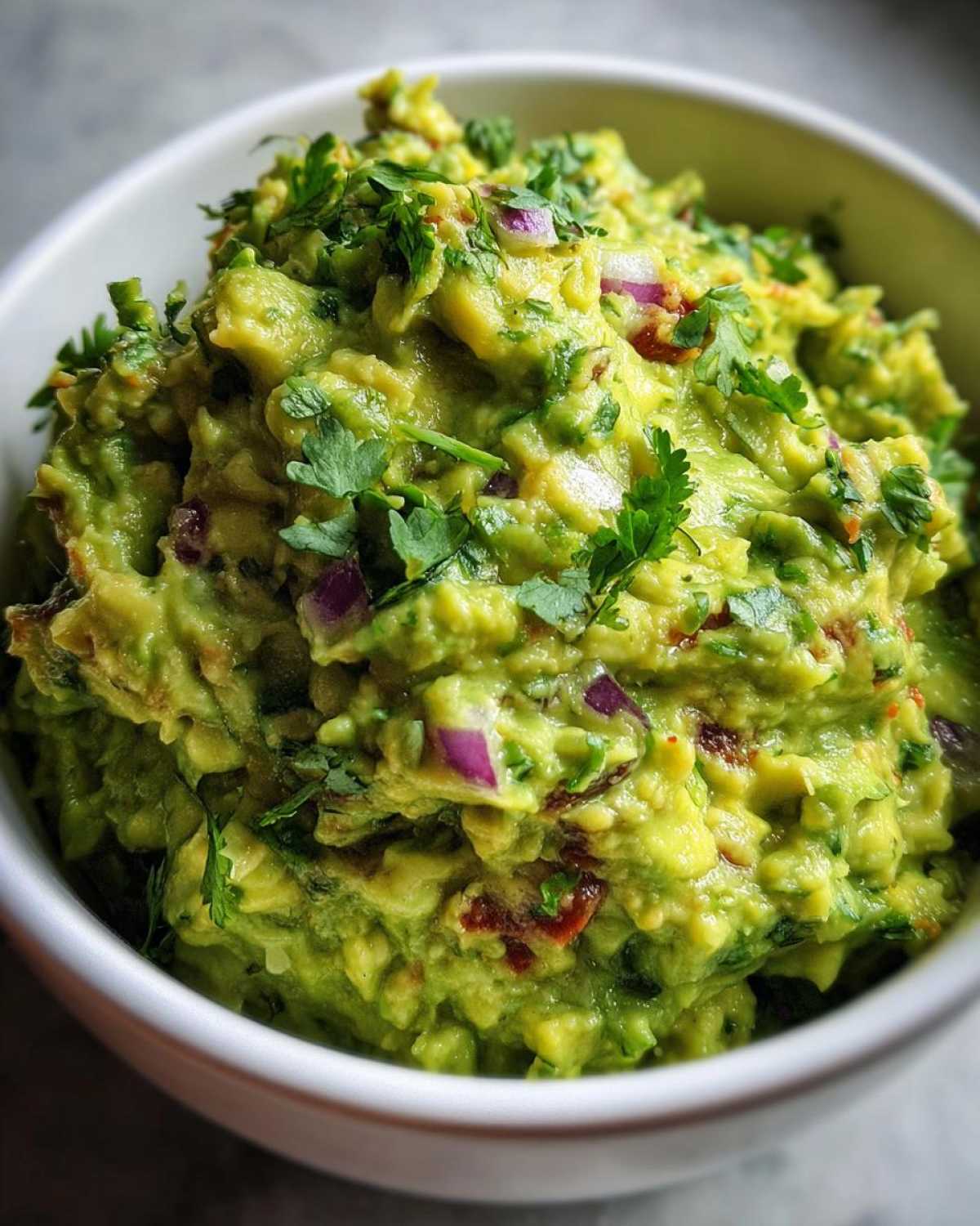 Homemade Guacamole - detail 3