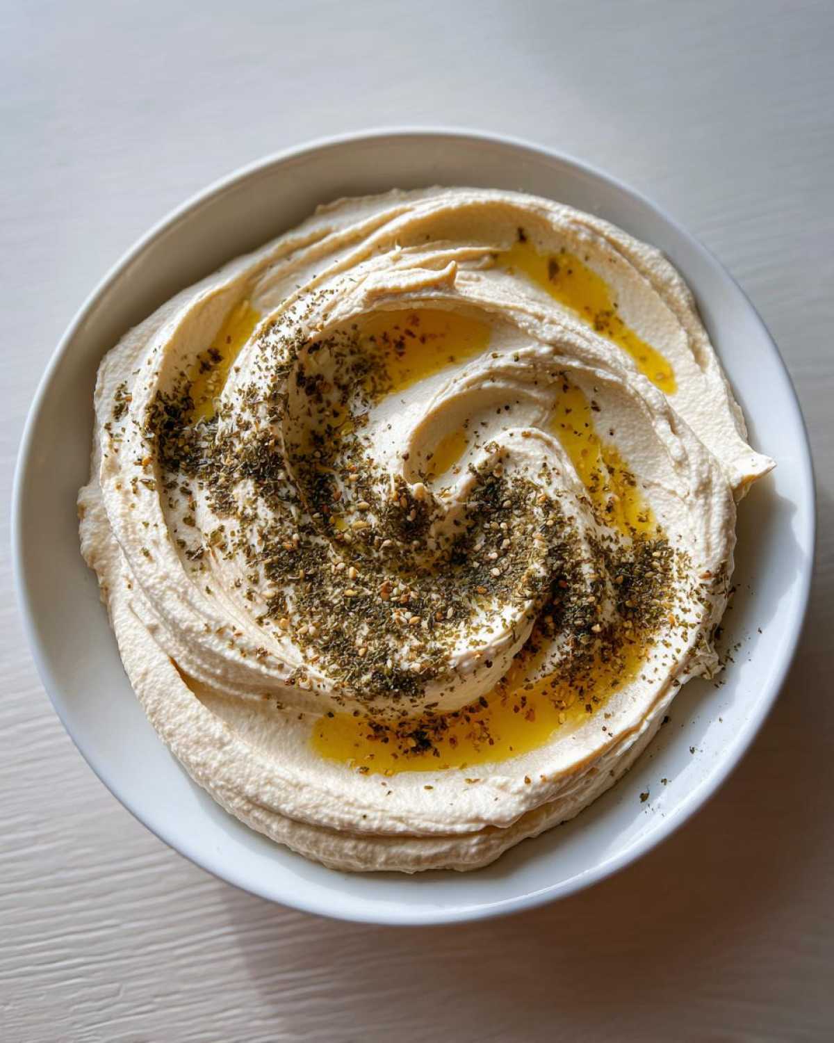 Homemade Hummus - detail 2