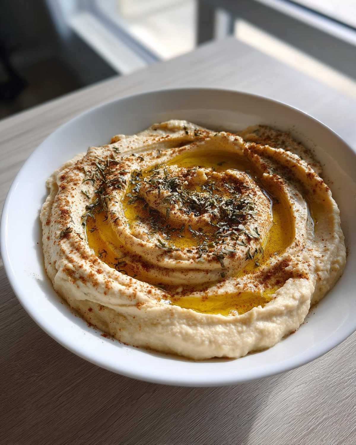 Homemade Hummus - detail 3