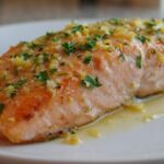 Lemon Garlic Baked Salmon