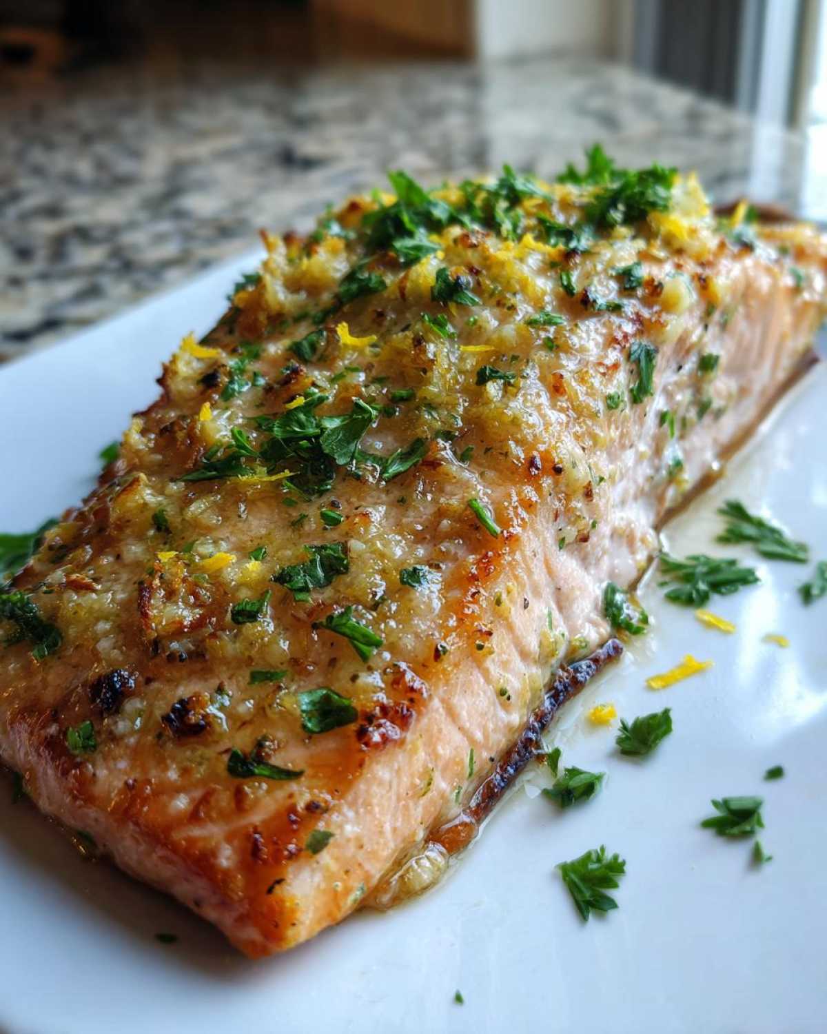 Lemon Garlic Baked Salmon - detail 4