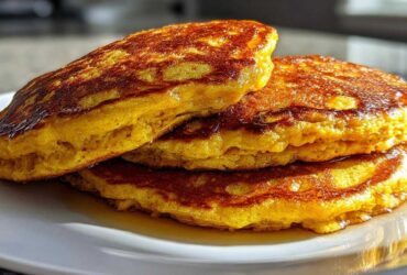 Light and Fluffy Pumpkin Pancakes