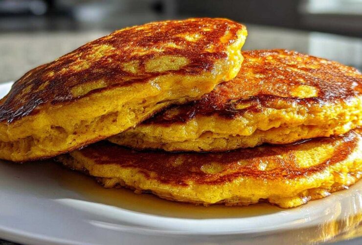 Light and Fluffy Pumpkin Pancakes