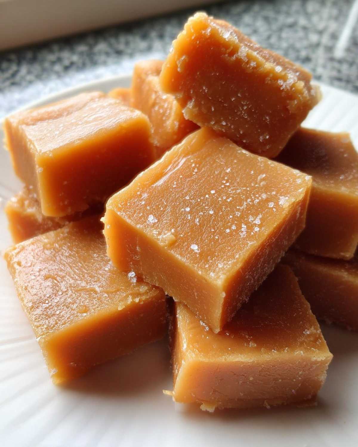 Microwave Caramels - detail 1