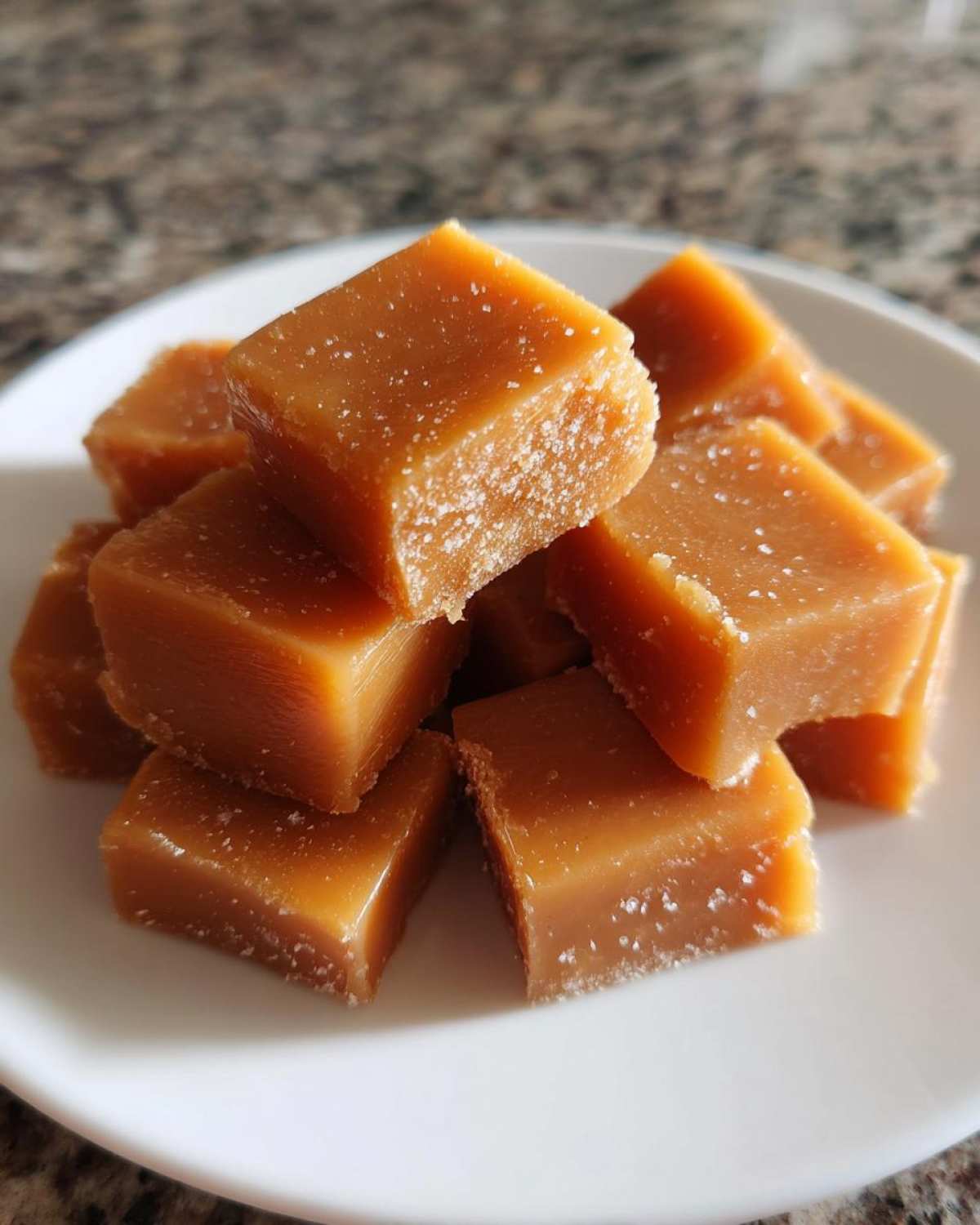 Microwave Caramels - detail 2