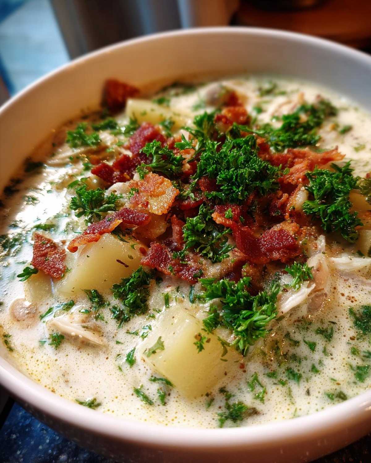 New England Clam Chowder - detail 2
