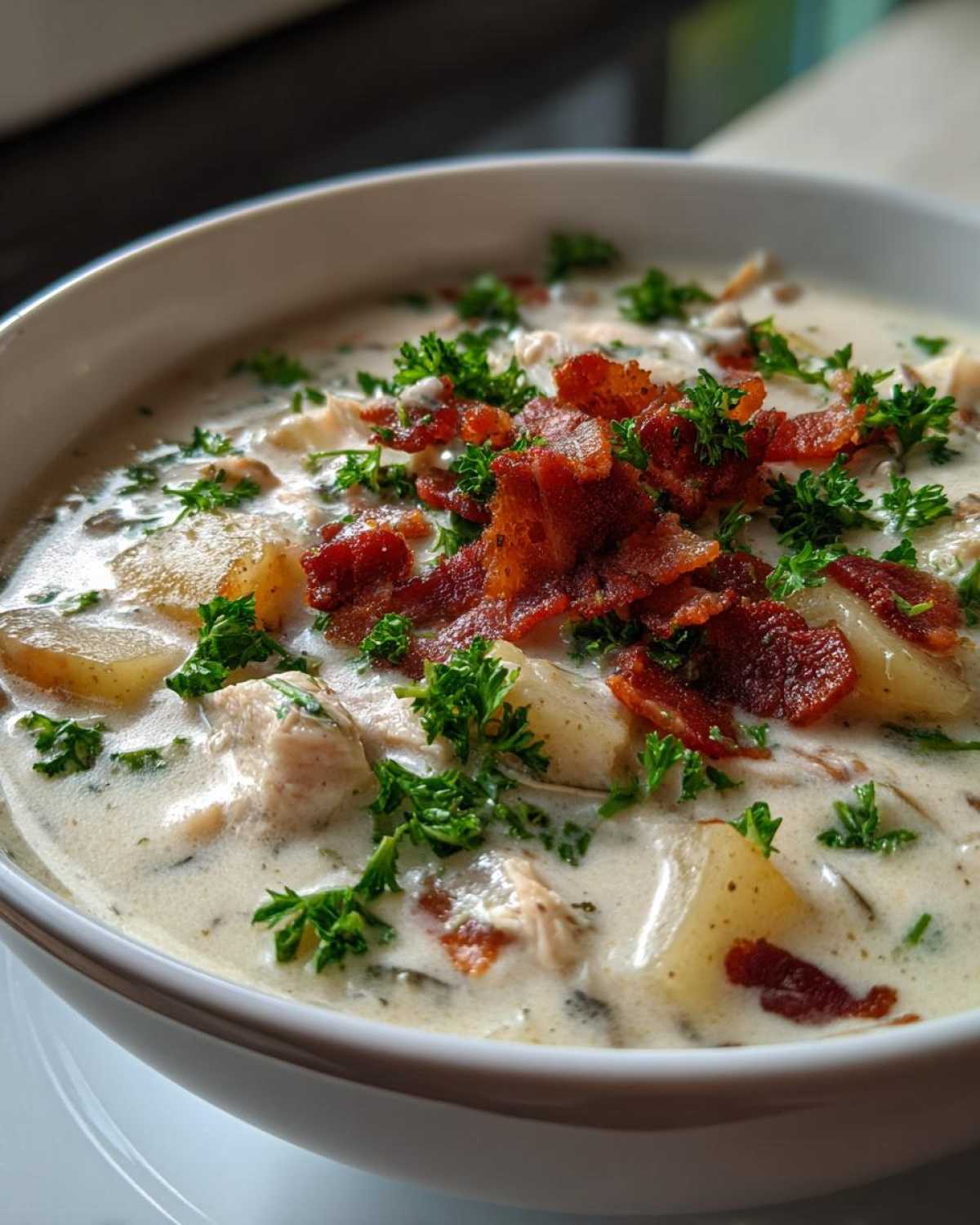 New England Clam Chowder - detail 3