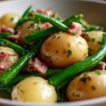 New Potatoes, Green Beans & Ham