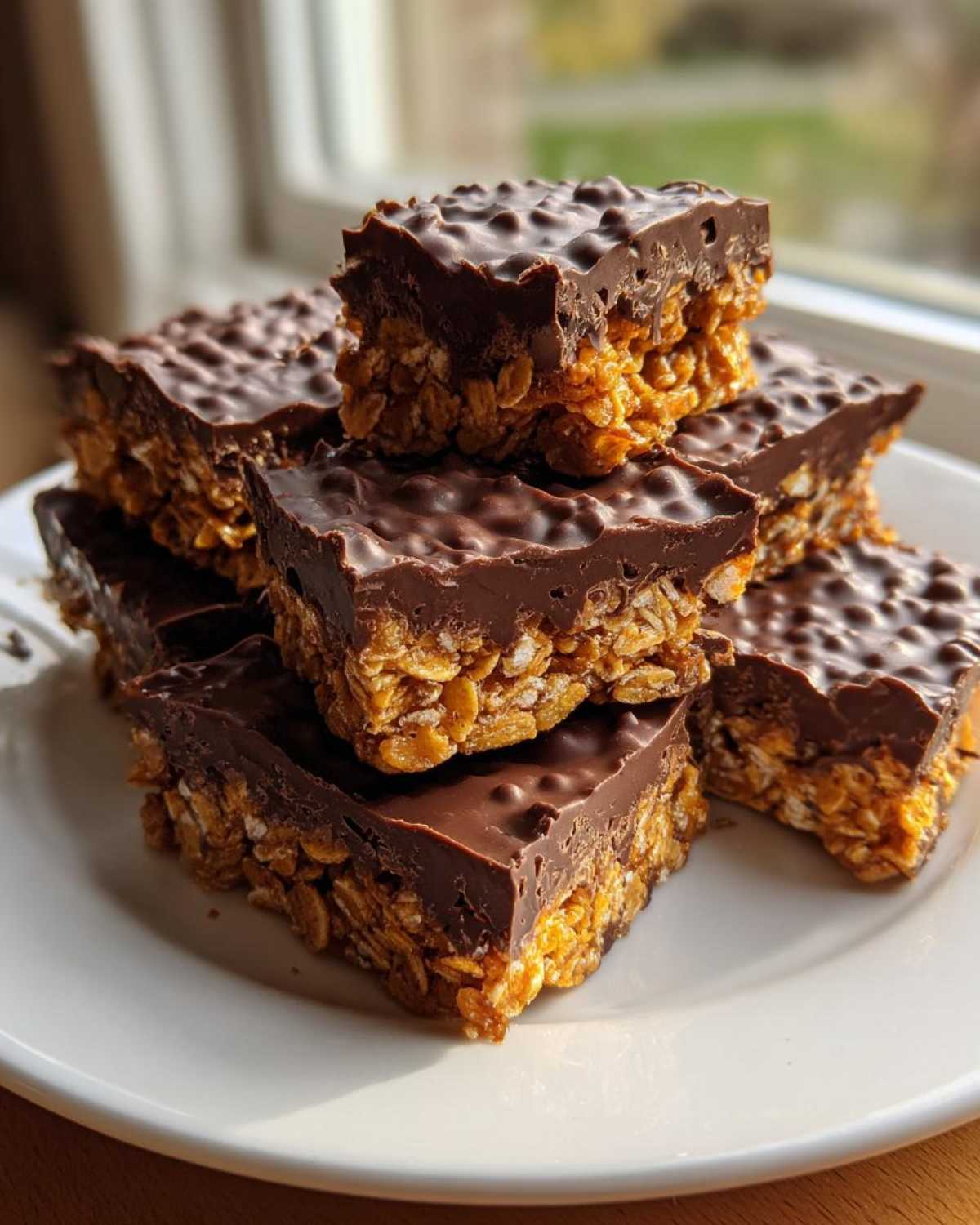 No-Bake Chocolate Cornflake Bars - detail 3