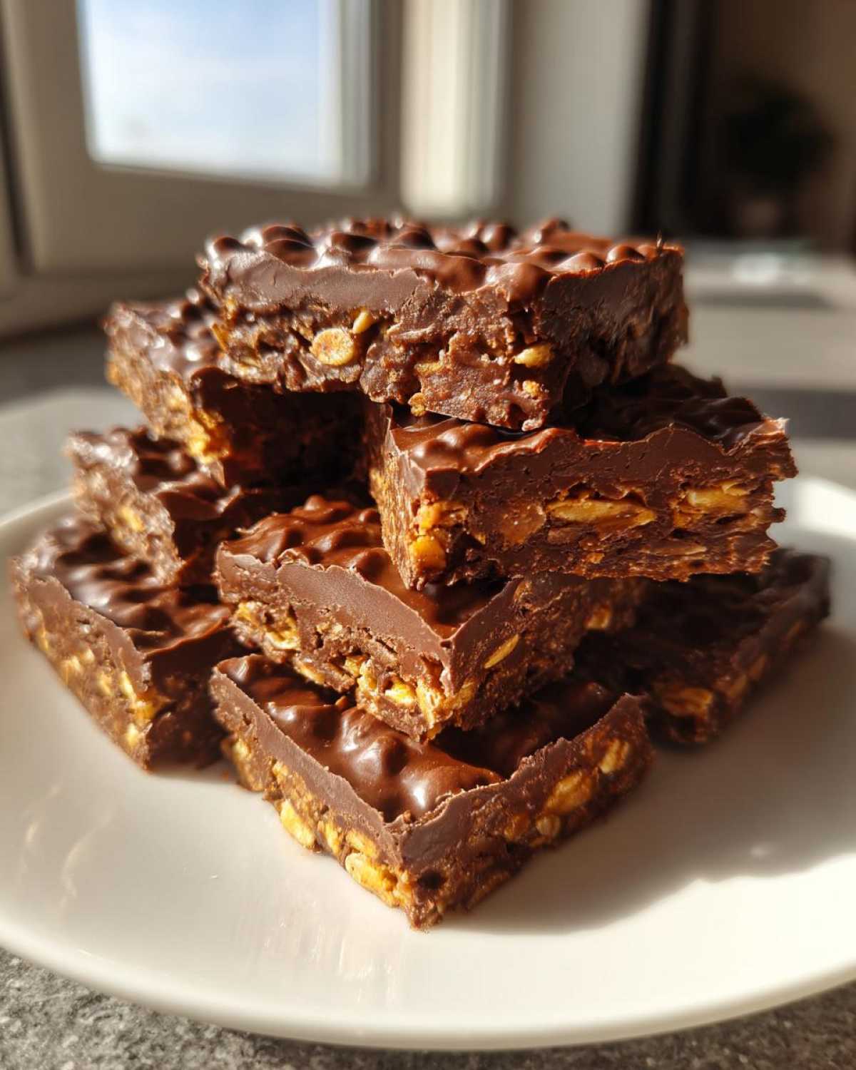No-Bake Chocolate Cornflake Bars - detail 4