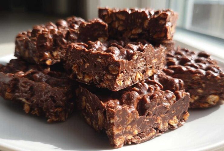 No-Bake Chocolate Cornflake Bars