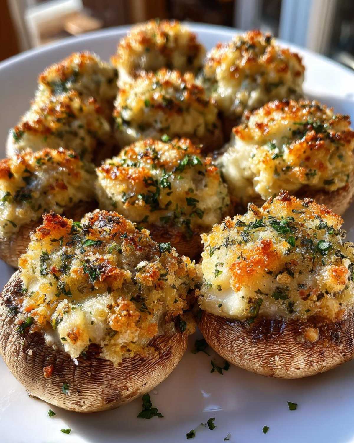 Olive Garden Stuffed Mushrooms (Copycat) - detail 1