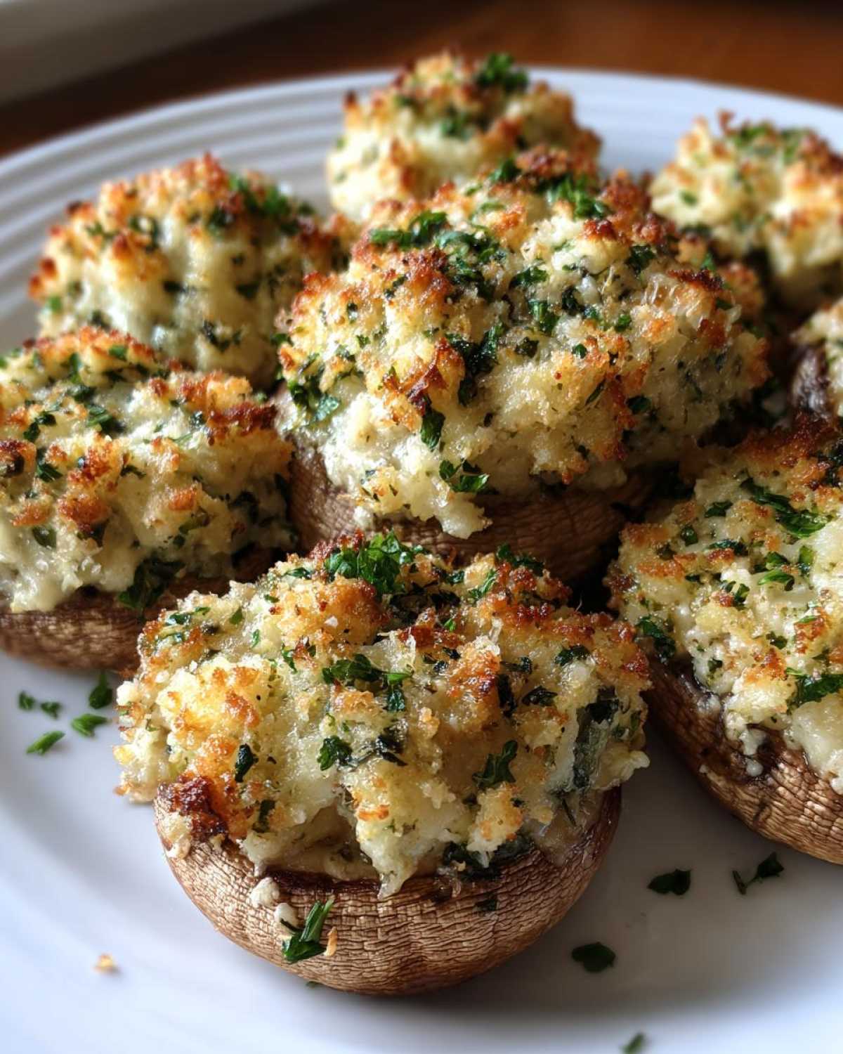 Olive Garden Stuffed Mushrooms (Copycat) - detail 3