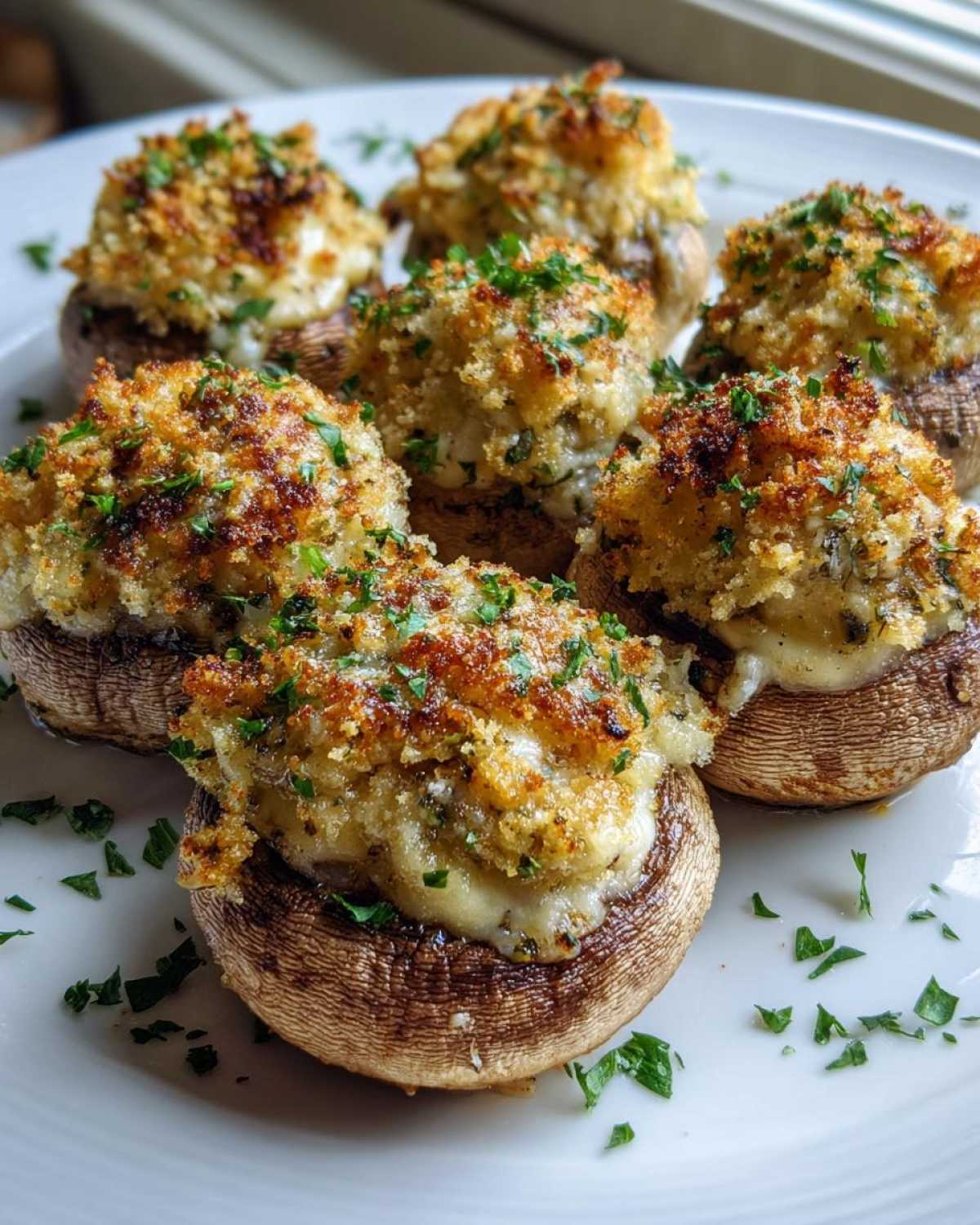 Olive Garden Stuffed Mushrooms (Copycat) - detail 4