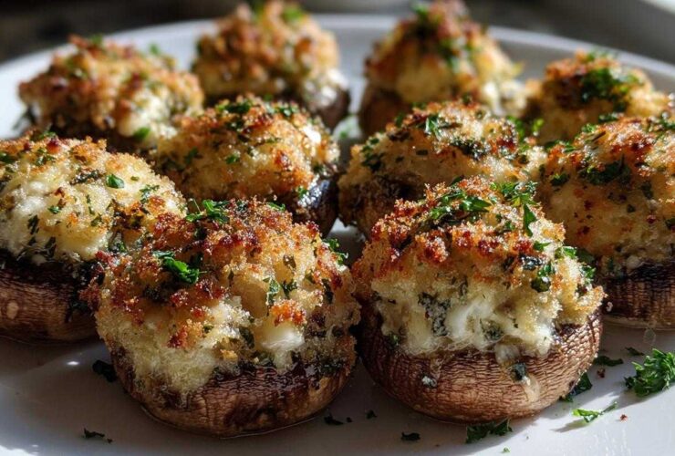 Olive Garden Stuffed Mushrooms (Copycat)