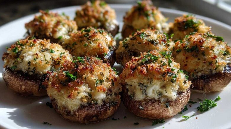 Olive Garden Stuffed Mushrooms (Copycat)