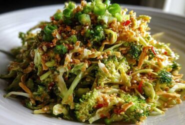 Oriental Ramen Broccoli Cole Slaw