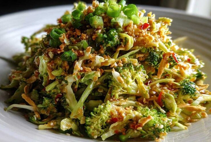 Oriental Ramen Broccoli Cole Slaw