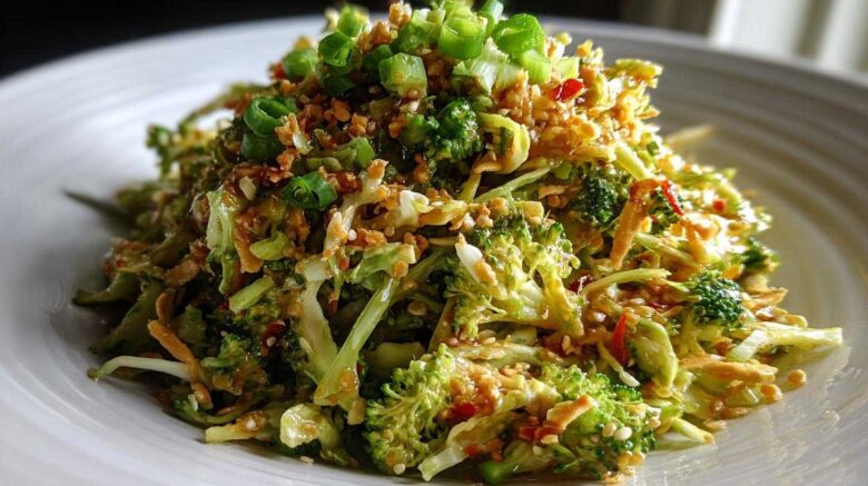 Oriental Ramen Broccoli Cole Slaw