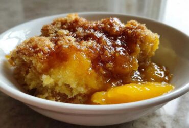 Peach Cobbler Dump Cake