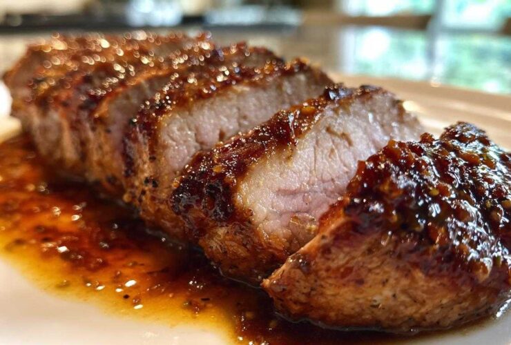 Peanut Butter Pork Tenderloin