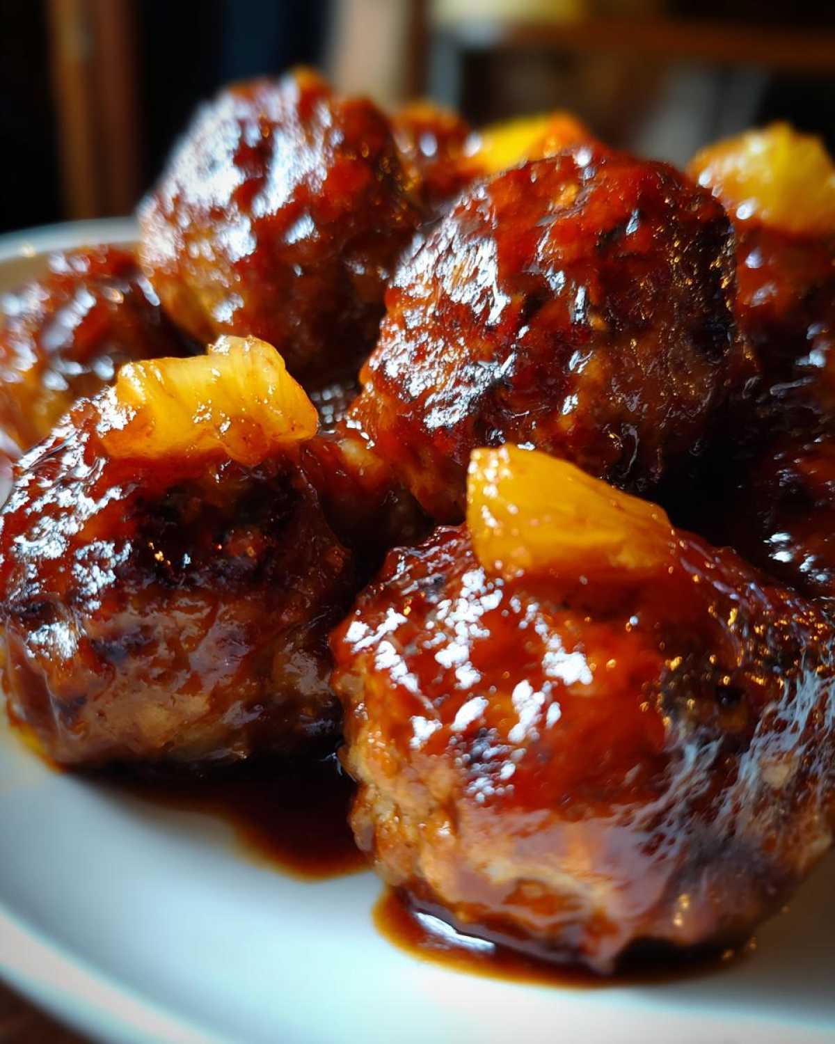 Pineapple Meatballs - detail 2