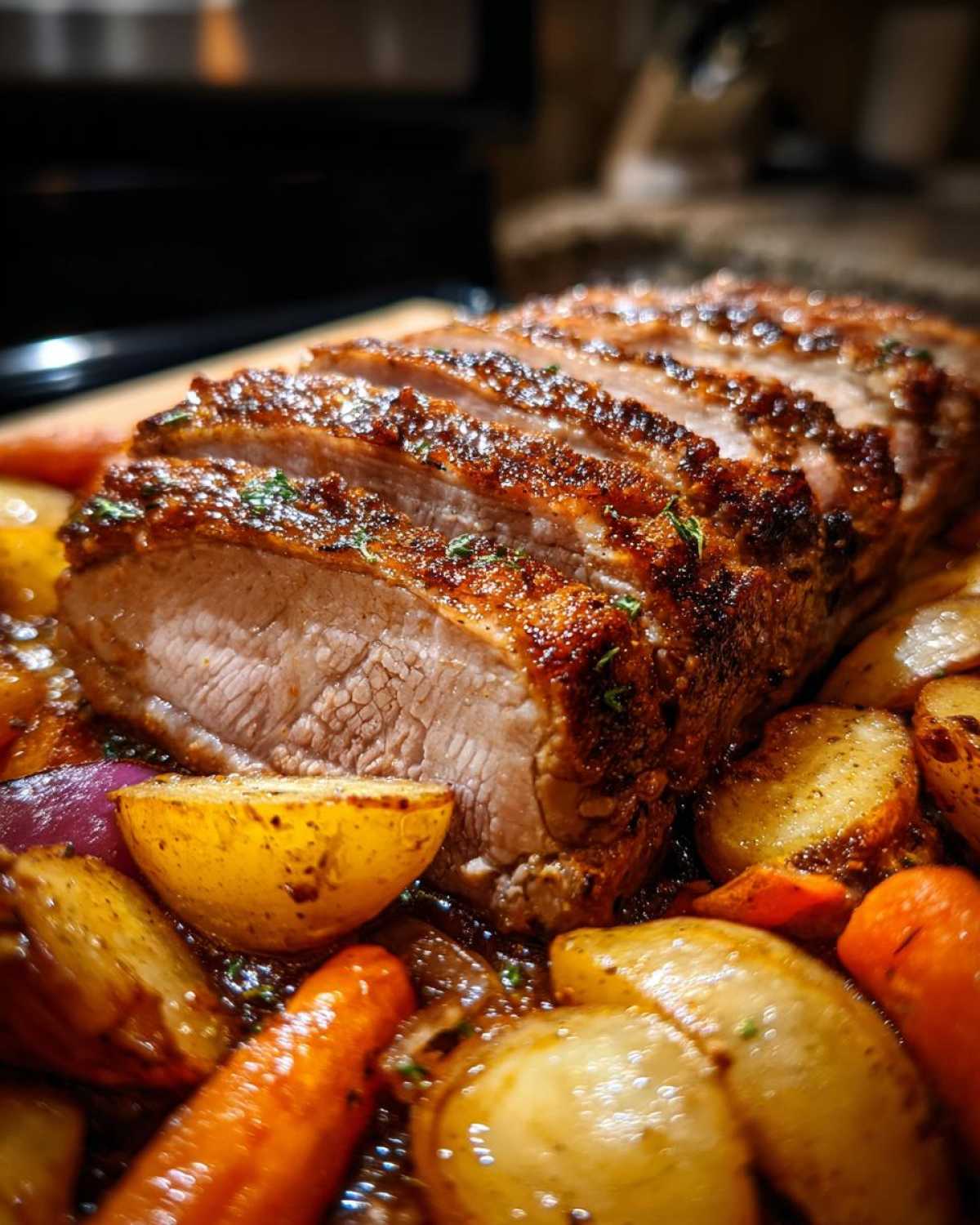 Pork Roast with Vegetables - detail 4