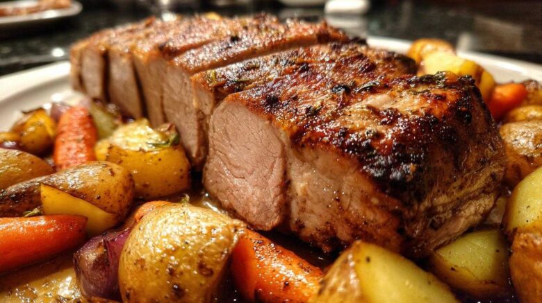 Pork Roast with Vegetables