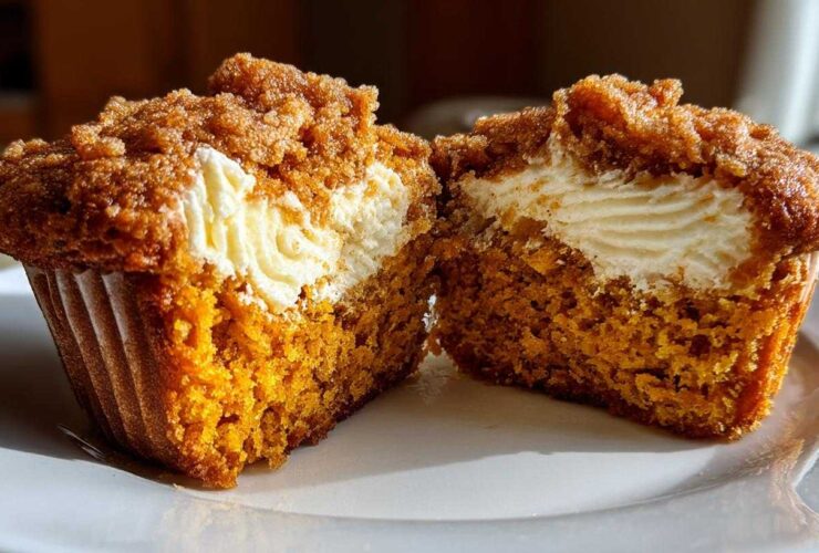 Pumpkin Cream Cheese Muffins
