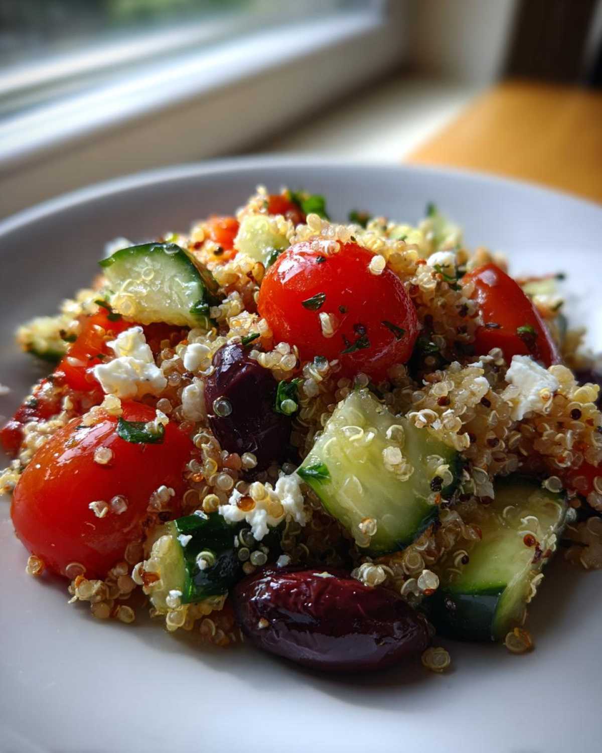 Quinoa Greek Salad - detail 3