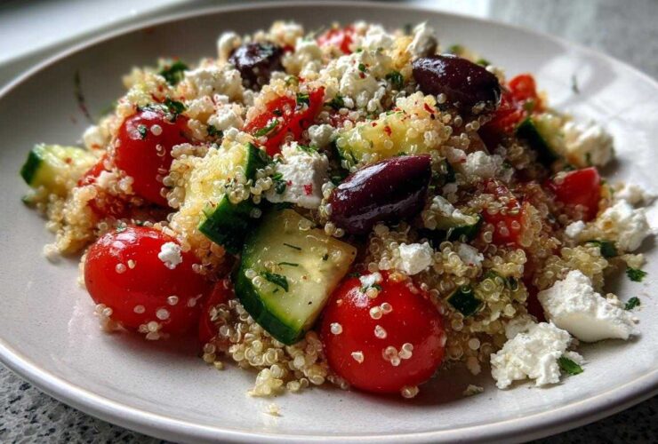Quinoa Greek Salad