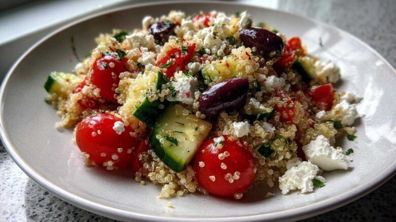 Quinoa Greek Salad